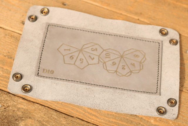 Gray dice tray